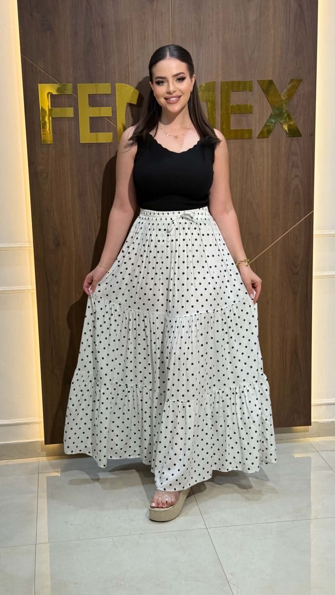Jupe polka