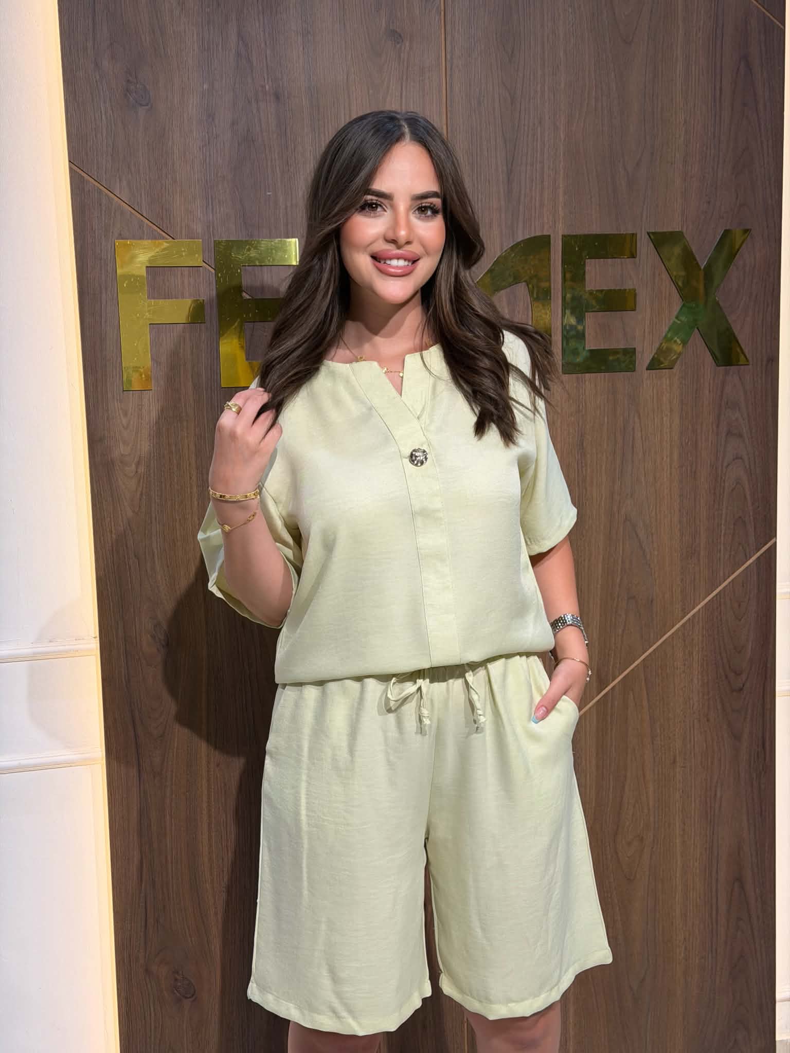 ensemble Linen Co-ord Set