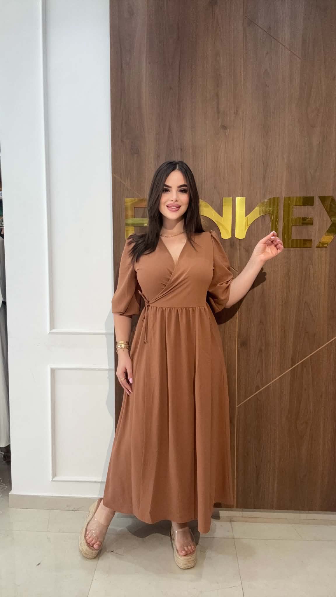 robe croisé bayane