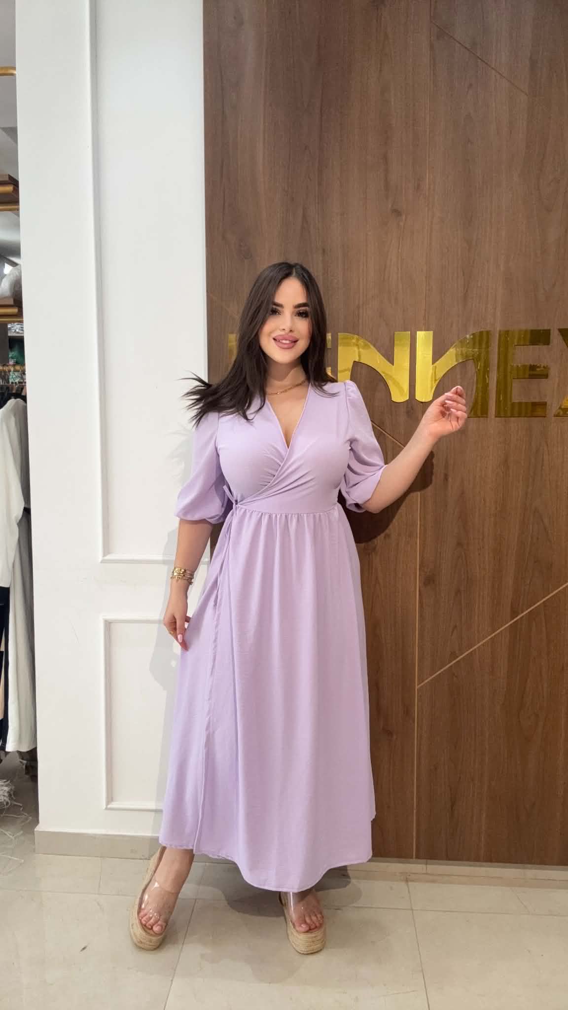 robe croisé bayane