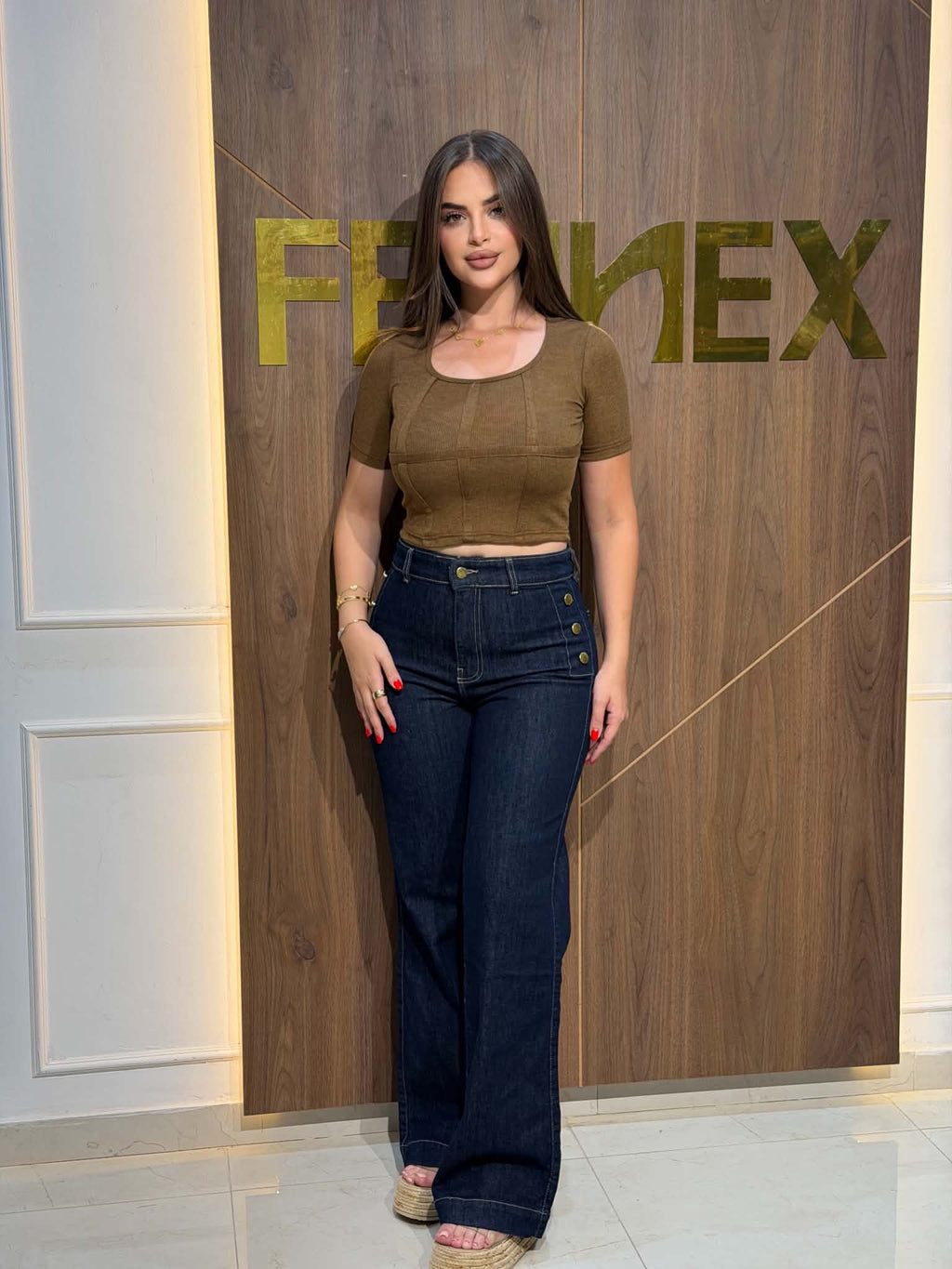 Pantalon 6 button