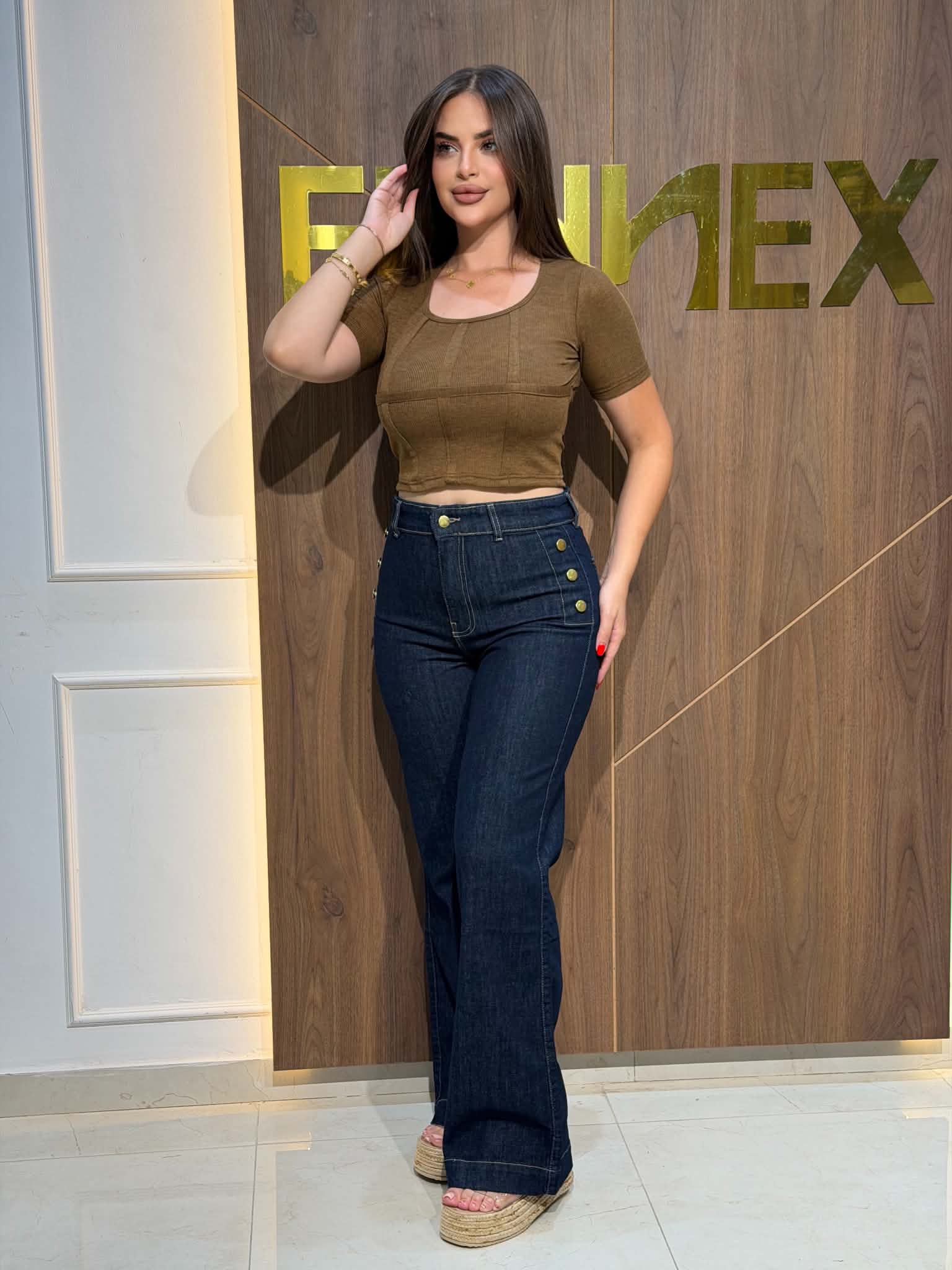 Pantalon 6 button