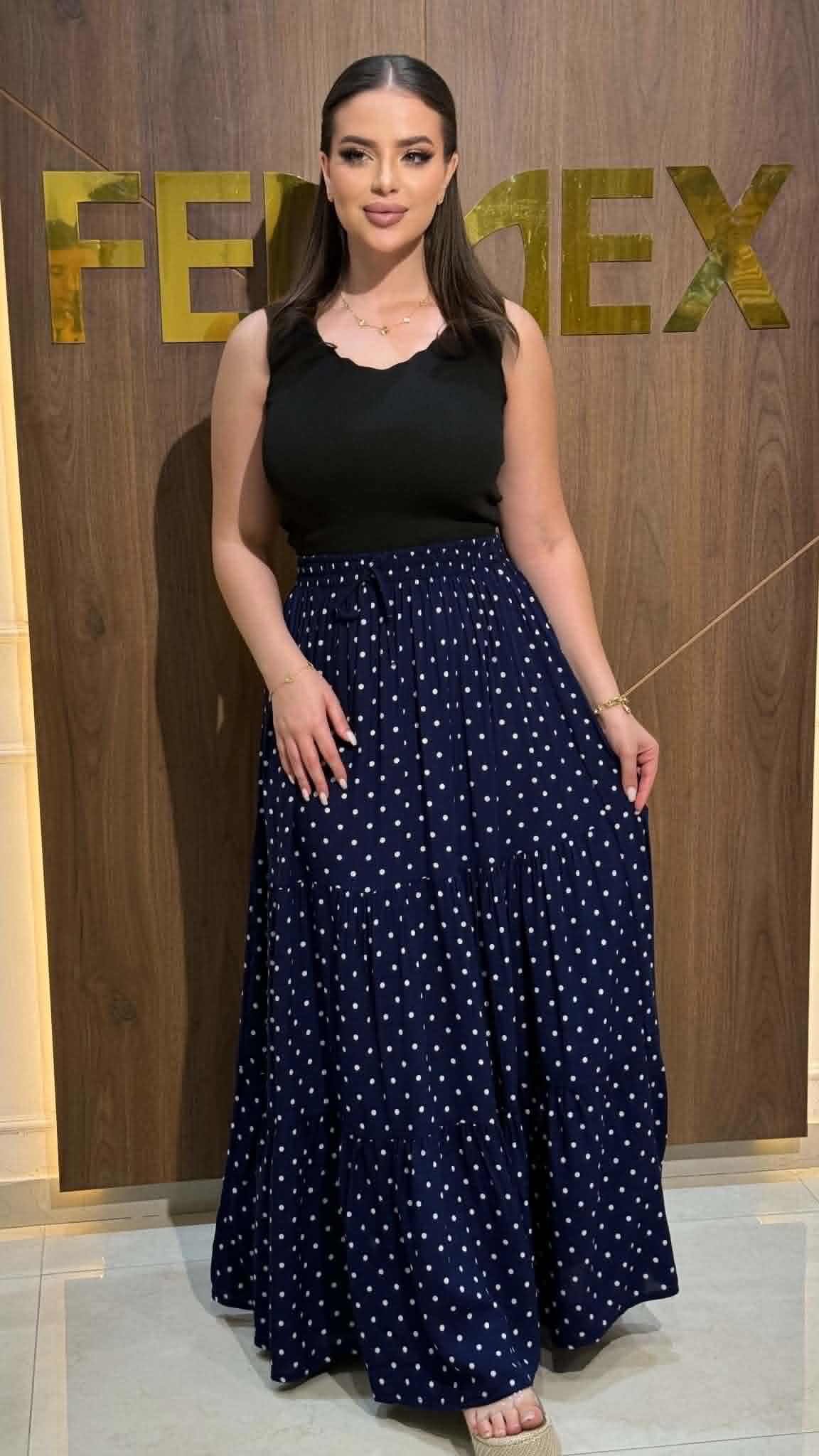 Jupe polka